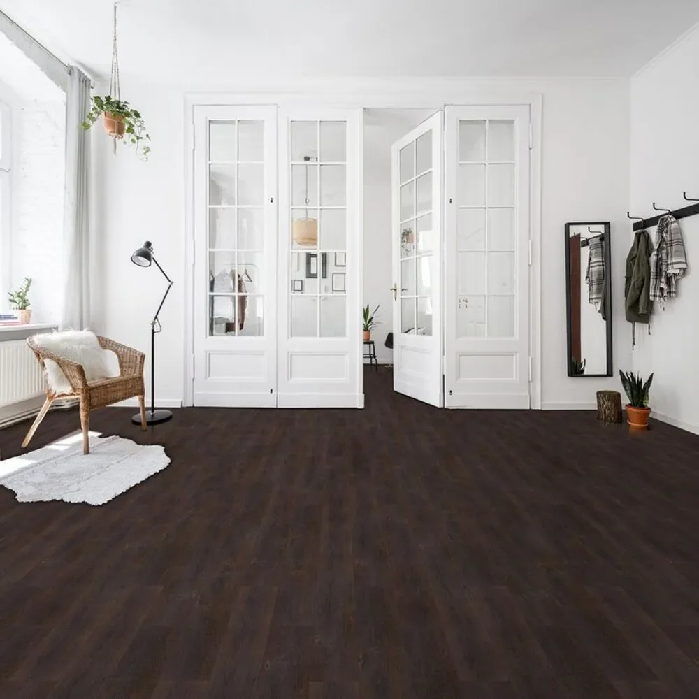 Floor Planks Do it Yourself Peel N' Stick Vinyl Wood Look Planks (6